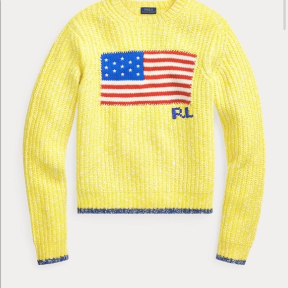 polo wool blend sweater